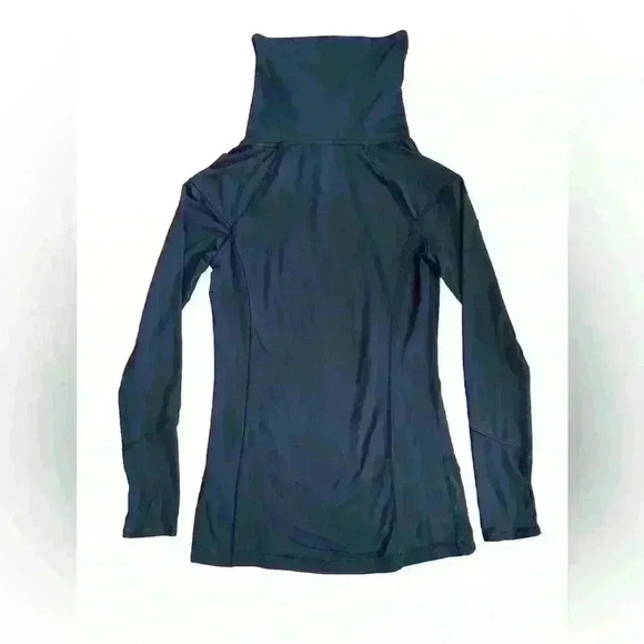 Zella Women’s Cowl Neck Ruched Athletic Top Black Size XS - Picture 3 of 9